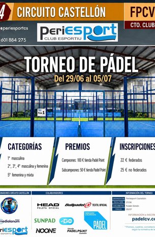 TORNEO PERIESPORT CIRCUITO CST 2026